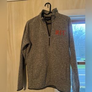 League Brand Rochester Institute of Technology men’s quarter zip